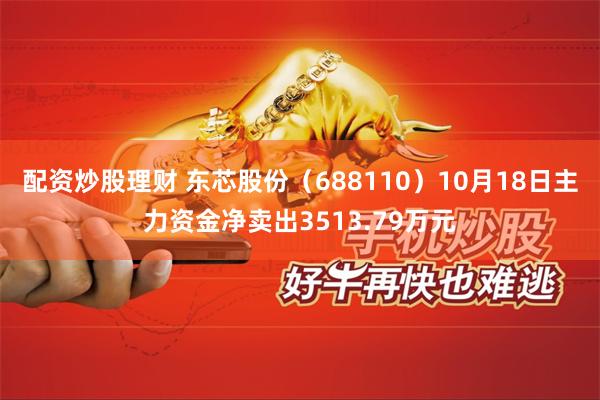配资炒股理财 东芯股份（688110）10月18日主力资金净卖出3513.79万元