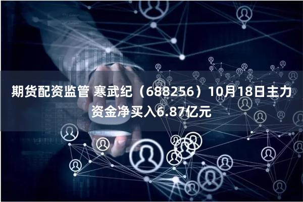 期货配资监管 寒武纪（688256）10月18日主力资金净买入6.87亿元
